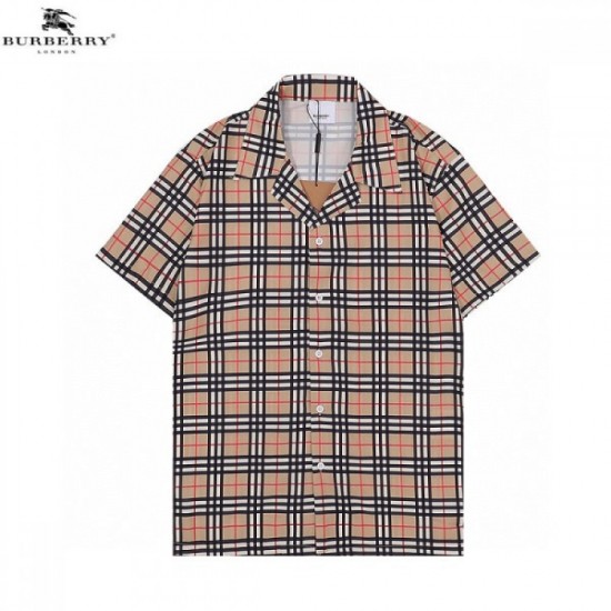 BURBERRY Burberry 2022 Men's Short Sleeve Shirt Popular Restock BURBERRY Burberry 2022 Men's Short Sleeve Shirt Popular Restock