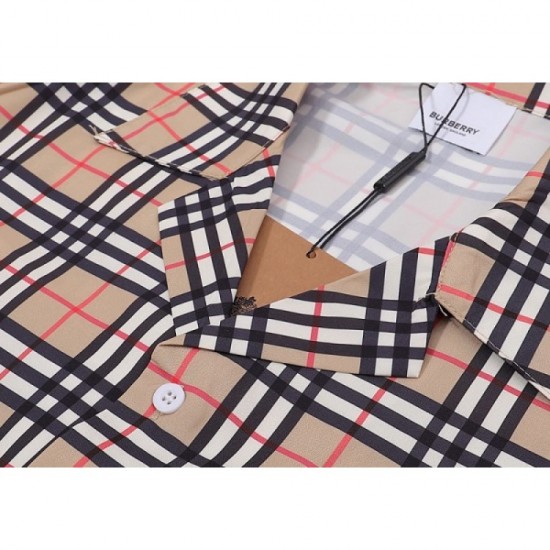 BURBERRY Burberry 2022 Men's Short Sleeve Shirt Popular Restock BURBERRY Burberry 2022 Men's Short Sleeve Shirt Popular Restock