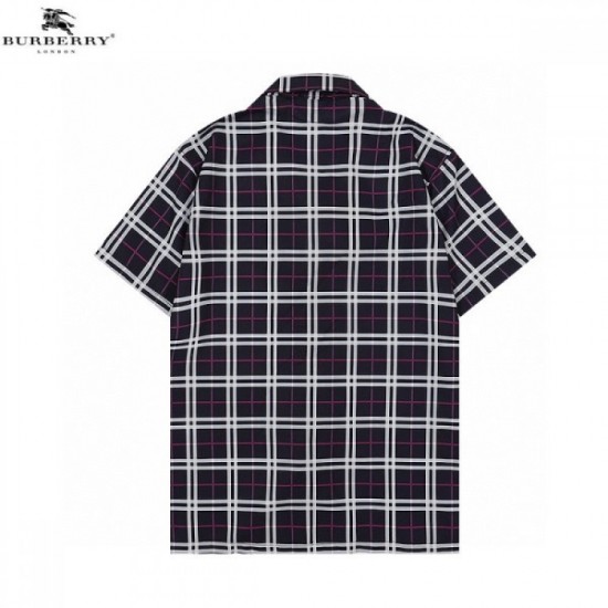 BURBERRY Burberry 2022 men's short-sleeved shirt super large bargain extreme popularity BURBERRY Burberry 2022 men's short-sleeved shirt super large bargain extreme popularity