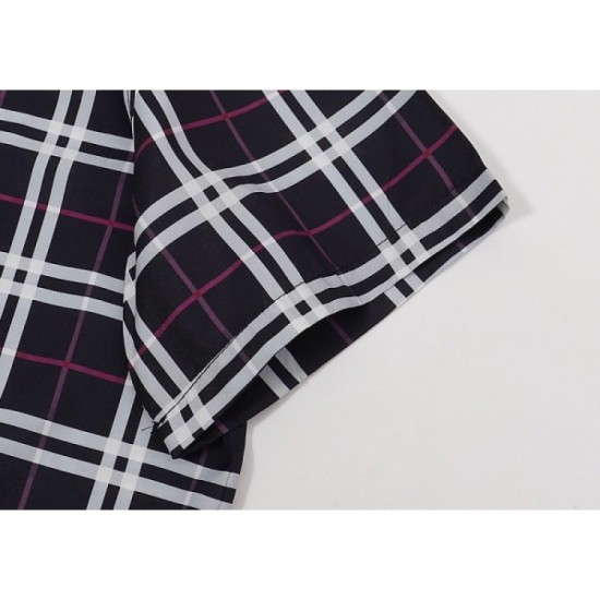 BURBERRY Burberry 2022 men's short-sleeved shirt super large bargain extreme popularity BURBERRY Burberry 2022 men's short-sleeved shirt super large bargain extreme popularity