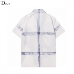 DIOR Dior 2022 Men's short-sleeved shirt Summer new work that combines freshness and product