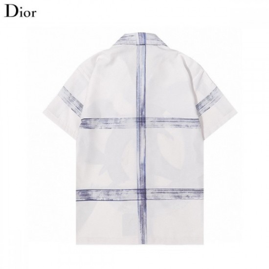 DIOR Dior 2022 Men's short-sleeved shirt Summer new work that combines freshness and product DIOR Dior 2022 Men's short-sleeved shirt Summer new work that combines freshness and product