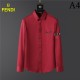 FENDI Fendi 2022 Men's Long Sleeve Shirt Fashionable Autumn Style FENDI Fendi 2022 Men's Long Sleeve Shirt Fashionable Autumn Style