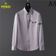 FENDI Fendi 2022 Men's Long Sleeve Shirt Fashionable Autumn Style FENDI Fendi 2022 Men's Long Sleeve Shirt Fashionable Autumn Style