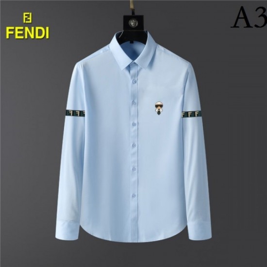 FENDI Fendi 2022 men's long-sleeved shirt looks youthful and energetic FENDI Fendi 2022 men's long-sleeved shirt looks youthful and energetic