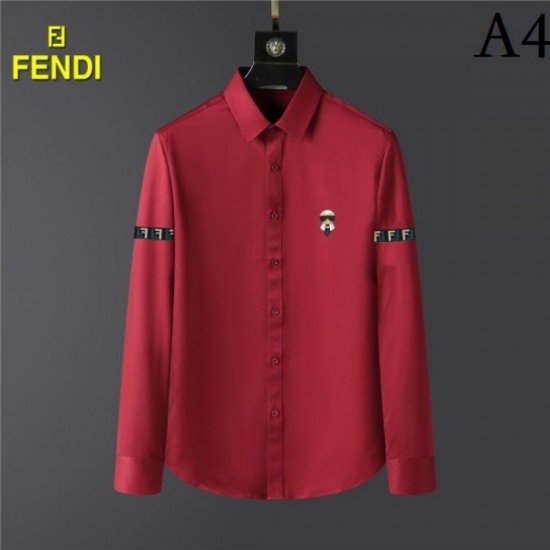 FENDI Fendi 2022 men's long-sleeved shirt looks youthful and energetic FENDI Fendi 2022 men's long-sleeved shirt looks youthful and energetic