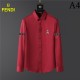 FENDI Fendi 2022 men's long-sleeved shirt looks youthful and energetic FENDI Fendi 2022 men's long-sleeved shirt looks youthful and energetic