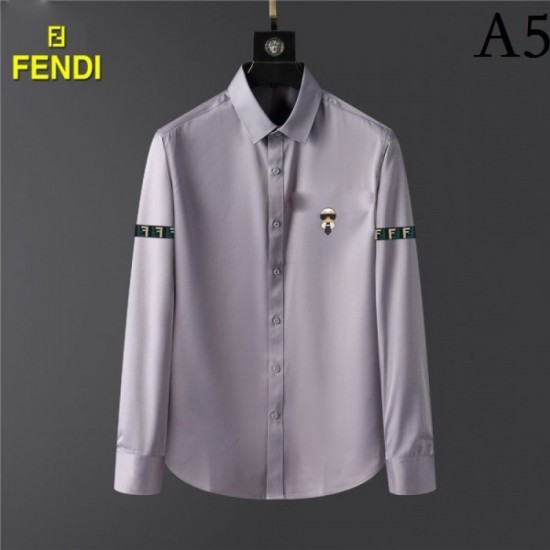FENDI Fendi 2022 men's long-sleeved shirt looks youthful and energetic FENDI Fendi 2022 men's long-sleeved shirt looks youthful and energetic