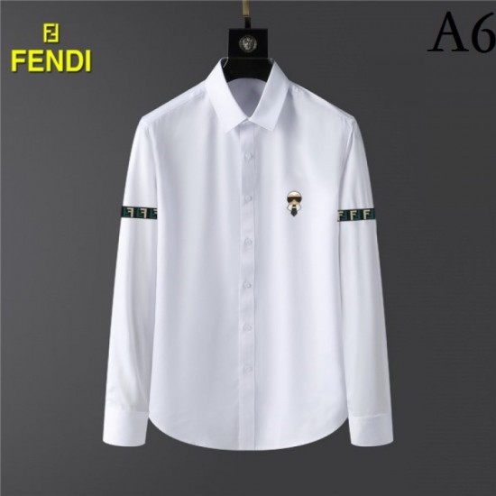 FENDI Fendi 2022 men's long-sleeved shirt looks youthful and energetic FENDI Fendi 2022 men's long-sleeved shirt looks youthful and energetic