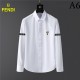 FENDI Fendi 2022 men's long-sleeved shirt looks youthful and energetic FENDI Fendi 2022 men's long-sleeved shirt looks youthful and energetic