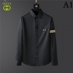 GUCCI Gucci 2022 men's long-sleeved shirt This autumn's new work taken for granted