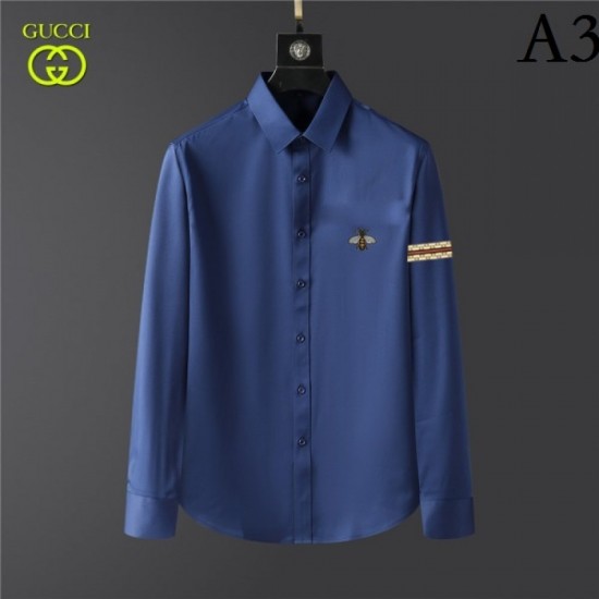 GUCCI Gucci 2022 men's long-sleeved shirt This autumn's new work taken for granted GUCCI Gucci 2022 men's long-sleeved shirt This autumn's new work taken for granted