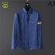 GUCCI Gucci 2022 men's long-sleeved shirt This autumn's new work taken for granted GUCCI Gucci 2022 men's long-sleeved shirt This autumn's new work taken for granted