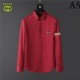 GUCCI Gucci 2022 men's long-sleeved shirt This autumn's new work taken for granted GUCCI Gucci 2022 men's long-sleeved shirt This autumn's new work taken for granted