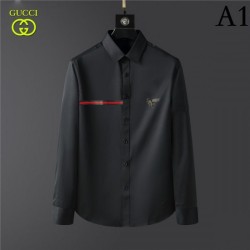 GUCCI Gucci 2022 men's long-sleeve shirt A popular brand that is deep-rooted in Japan