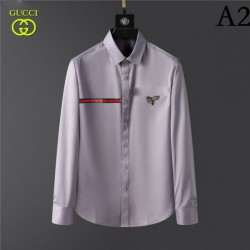 GUCCI Gucci 2022 men's long-sleeve shirt A popular brand that is deep-rooted in Japan