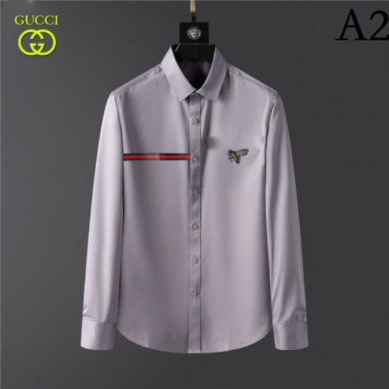 GUCCI Gucci 2022 men's long-sleeve shirt A popular brand that is deep-rooted in Japan GUCCI Gucci 2022 men's long-sleeve shirt A popular brand that is deep-rooted in Japan