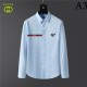 GUCCI Gucci 2022 men's long-sleeve shirt A popular brand that is deep-rooted in Japan GUCCI Gucci 2022 men's long-sleeve shirt A popular brand that is deep-rooted in Japan