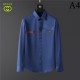 GUCCI Gucci 2022 men's long-sleeve shirt A popular brand that is deep-rooted in Japan GUCCI Gucci 2022 men's long-sleeve shirt A popular brand that is deep-rooted in Japan