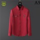 GUCCI Gucci 2022 men's long-sleeve shirt A popular brand that is deep-rooted in Japan GUCCI Gucci 2022 men's long-sleeve shirt A popular brand that is deep-rooted in Japan