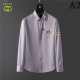 GUCCI Gucci 2022 men's long-sleeved shirt with the latest fashionable logo GUCCI Gucci 2022 men's long-sleeved shirt with the latest fashionable logo