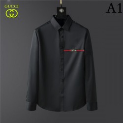 Gucci 2022 Men's Long Sleeve Shirt Unique Fall Winter Outfits