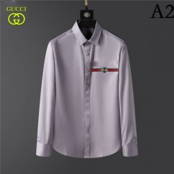 Gucci 2022 Men's Long Sleeve Shirt Unique Fall Winter Outfits