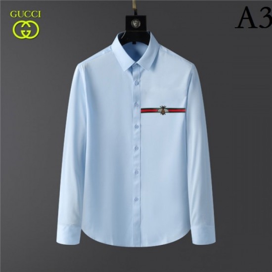 Gucci 2022 Men's Long Sleeve Shirt Unique Fall Winter Outfits Gucci 2022 Men's Long Sleeve Shirt Unique Fall Winter Outfits