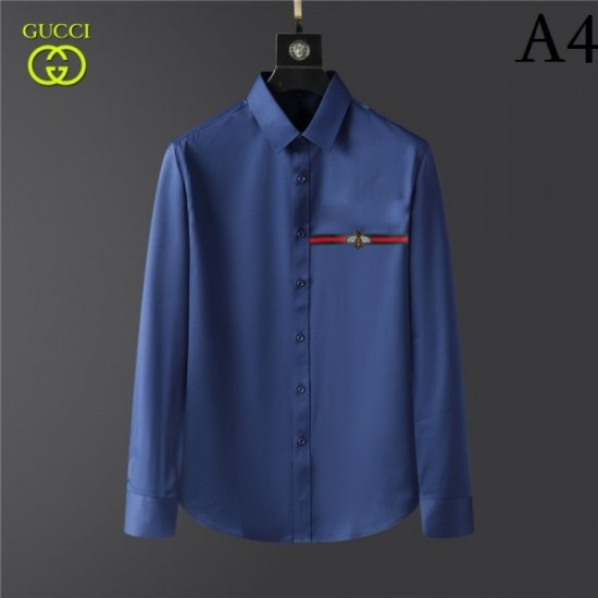Gucci 2022 Men's Long Sleeve Shirt Unique Fall Winter Outfits Gucci 2022 Men's Long Sleeve Shirt Unique Fall Winter Outfits