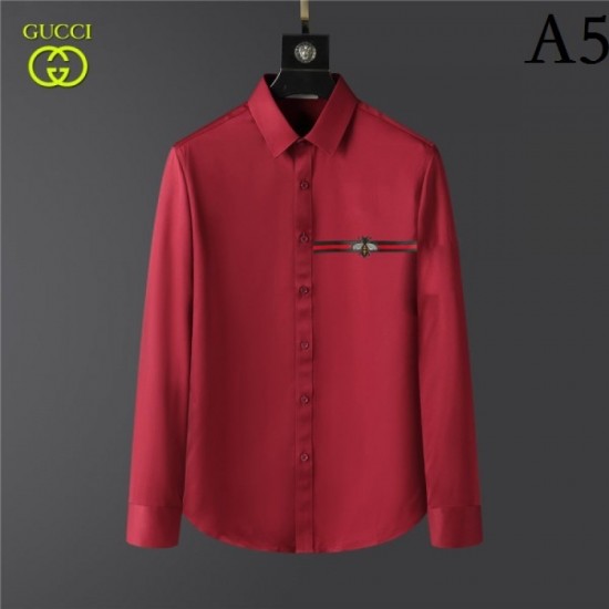 Gucci 2022 Men's Long Sleeve Shirt Unique Fall Winter Outfits Gucci 2022 Men's Long Sleeve Shirt Unique Fall Winter Outfits