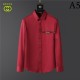 Gucci 2022 Men's Long Sleeve Shirt Unique Fall Winter Outfits Gucci 2022 Men's Long Sleeve Shirt Unique Fall Winter Outfits