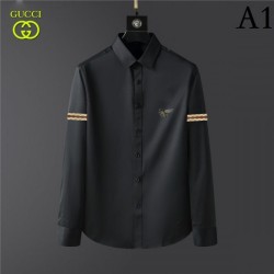 GUCCI Gucci 2022 men's long-sleeved shirt autumn standard want one new item