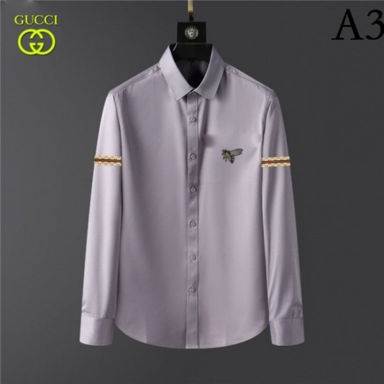 GUCCI Gucci 2022 men's long-sleeved shirt autumn standard want one new item GUCCI Gucci 2022 men's long-sleeved shirt autumn standard want one new item