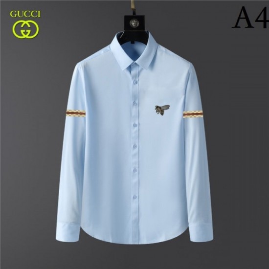 GUCCI Gucci 2022 men's long-sleeved shirt autumn standard want one new item GUCCI Gucci 2022 men's long-sleeved shirt autumn standard want one new item