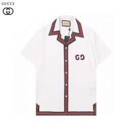 GUCCI Gucci 2022 men's short sleeve shirt latest trend fashion new arrival