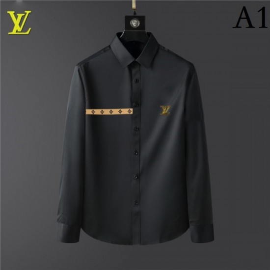 LOUIS VUITTON Louis Vuitton 2022 men's long sleeve shirt recommended coordination LOUIS VUITTON Louis Vuitton 2022 men's long sleeve shirt recommended coordination