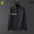 LOUIS VUITTON Louis Vuitton 2022 men's long sleeve shirt recommended coordination