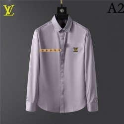 LOUIS VUITTON Louis Vuitton 2022 men's long sleeve shirt recommended coordination