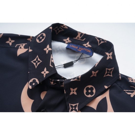 LOUIS VUITTON Louis Vuitton 2022 men's long sleeve shirt has a neat feeling LOUIS VUITTON Louis Vuitton 2022 men's long sleeve shirt has a neat feeling