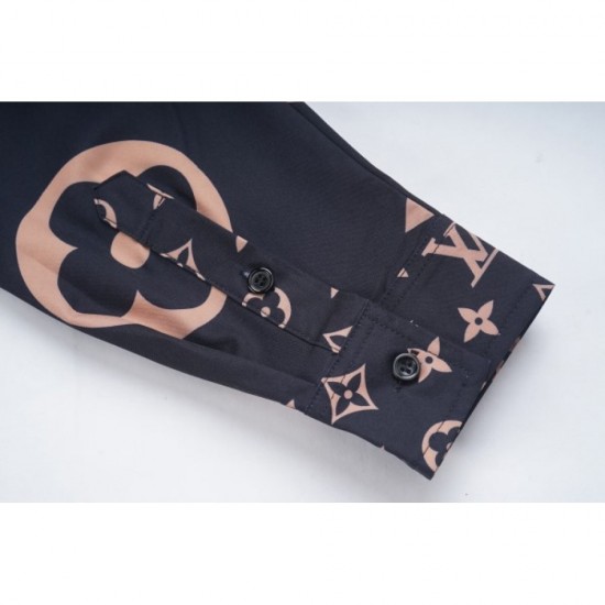LOUIS VUITTON Louis Vuitton 2022 men's long sleeve shirt has a neat feeling LOUIS VUITTON Louis Vuitton 2022 men's long sleeve shirt has a neat feeling