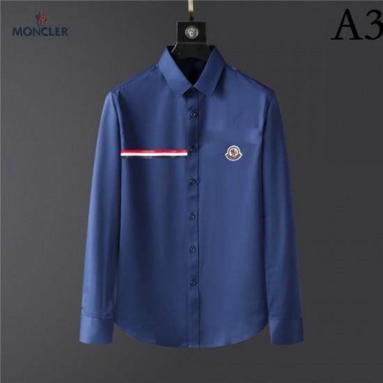MONCLER Moncler 2022 men's long sleeve shirt sale new autumn MONCLER Moncler 2022 men's long sleeve shirt sale new autumn