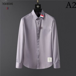 THOM BROWNE Thom Browne 2022 men's long-sleeved shirt crazy about elegant colors
