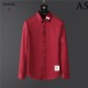 THOM BROWNE Thom Browne 2022 men's long-sleeved shirt crazy about elegant colors THOM BROWNE Thom Browne 2022 men's long-sleeved shirt crazy about elegant colors