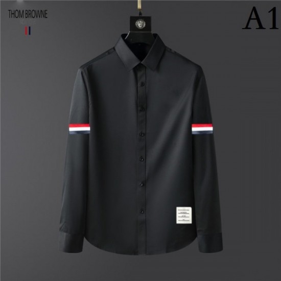 THOM BROWNE Thom Browne 2022 Men's Long Sleeve Shirt Recommended as a gift THOM BROWNE Thom Browne 2022 Men's Long Sleeve Shirt Recommended as a gift
