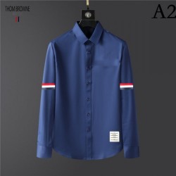 THOM BROWNE Thom Browne 2022 Men's Long Sleeve Shirt Recommended as a gift