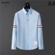 THOM BROWNE Thom Browne 2022 Men's Long Sleeve Shirt Recommended as a gift THOM BROWNE Thom Browne 2022 Men's Long Sleeve Shirt Recommended as a gift