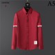 THOM BROWNE Thom Browne 2022 Men's Long Sleeve Shirt Recommended as a gift THOM BROWNE Thom Browne 2022 Men's Long Sleeve Shirt Recommended as a gift