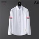 THOM BROWNE Thom Browne 2022 Men's Long Sleeve Shirt Recommended as a gift THOM BROWNE Thom Browne 2022 Men's Long Sleeve Shirt Recommended as a gift