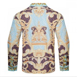 VERSACE Versace 2022 men's long-sleeve shirt hard-to-find item