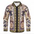 VERSACE Versace 2022 Men's Long Sleeve Shirt Super Fashionable Popularity